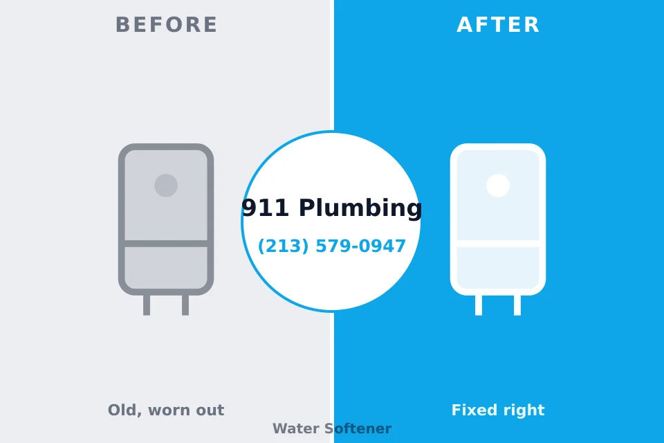 Before and after: plumbing company Anadarko, OK
